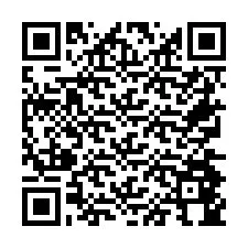 电话号码二维码 +26774844369