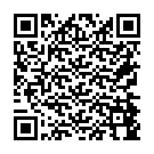 QR Code for Phone number +26774844421