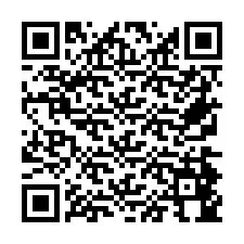 QR Code for Phone number +26774844443