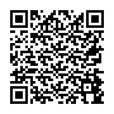 QR Code for Phone number +26774844448