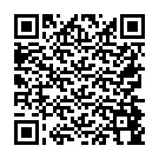 QR Code for Phone number +26774844478