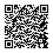 QR Code for Phone number +26774844537