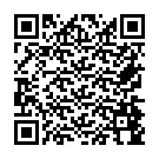 QR Code สำหรับหมายเลขโทรศัพท์ +26774844557