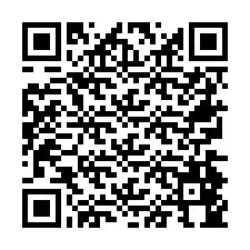 QR Code for Phone number +26774844558