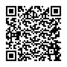 Kode QR untuk nomor Telepon +26774844592