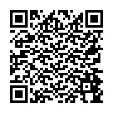 Codice QR per il numero di telefono +26774844594