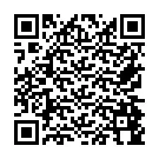 电话号码二维码 +26774844597