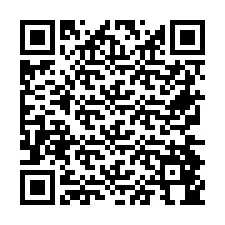 QR-code voor telefoonnummer +26774844626