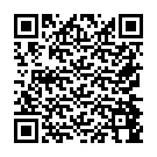 QR Code for Phone number +26774844636