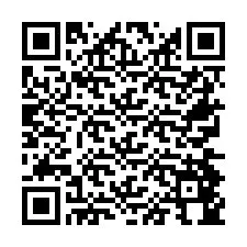 QR Code pour le numéro de téléphone +26774844638