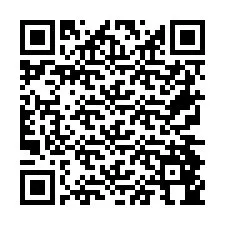 电话号码二维码 +26774844691