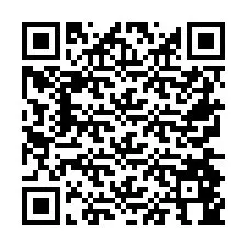 Código QR para número de telefone +26774844734