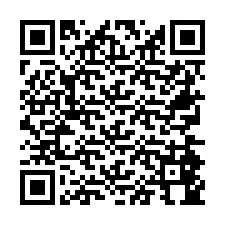 QR-Code für Telefonnummer +26774844828