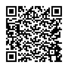 QR kód a telefonszámhoz +26774844999