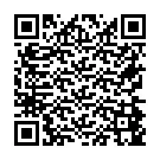 QR-kood telefoninumbri jaoks +26774845022