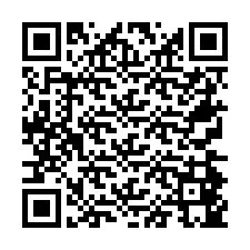 QR-code voor telefoonnummer +26774845030