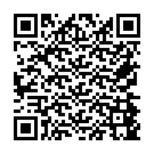 QR-kood telefoninumbri jaoks +26774845033