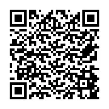 QR Code สำหรับหมายเลขโทรศัพท์ +26774845047