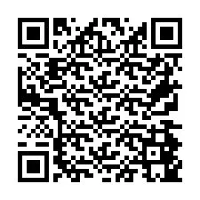 QR Code for Phone number +26774845081