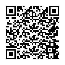 QR-code voor telefoonnummer +26774845096