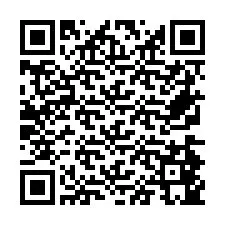 QR Code for Phone number +26774845107