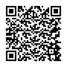 Codice QR per il numero di telefono +26774845120