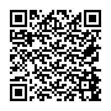 QR-code voor telefoonnummer +26774845123