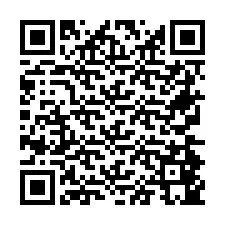 QR Code pour le numéro de téléphone +26774845132