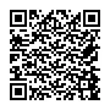 Código QR para número de telefone +26774845137