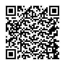 QR-код для номера телефона +26774845165