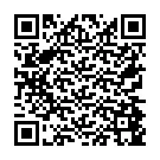 Código QR para número de telefone +26774845190