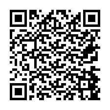 QR Code for Phone number +26774845205