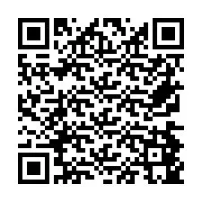 QR Code for Phone number +26774845207