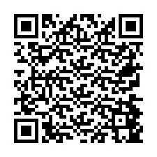 QR Code for Phone number +26774845214