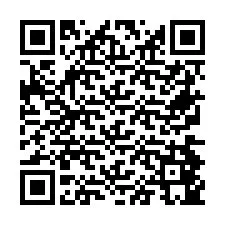 Codice QR per il numero di telefono +26774845216