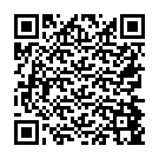 QR-код для номера телефона +26774845228