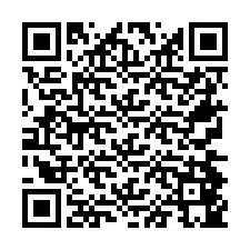 Codice QR per il numero di telefono +26774845230