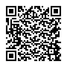 QR Code for Phone number +26774845252