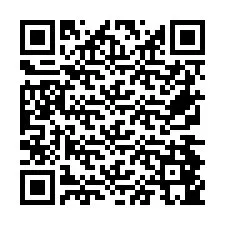 QR Code สำหรับหมายเลขโทรศัพท์ +26774845283