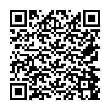 Código QR para número de telefone +26774845293