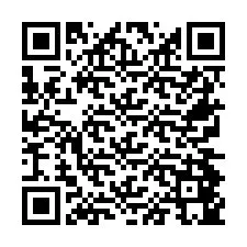 QR код за телефонен номер +26774845294