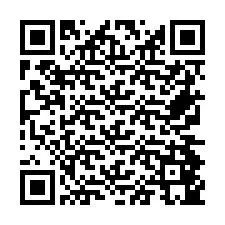 QR Code for Phone number +26774845297