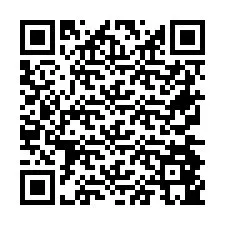 QR-code voor telefoonnummer +26774845332