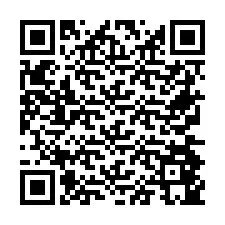 QR-code voor telefoonnummer +26774845336