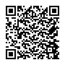 QR-код для номера телефона +26774845337