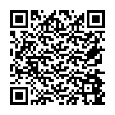 QR Code for Phone number +26774845343