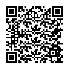 QR-code voor telefoonnummer +26774845366