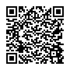 QR код за телефонен номер +26774845394