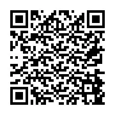 QR Code สำหรับหมายเลขโทรศัพท์ +26774845409