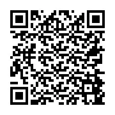 Código QR para número de teléfono +26774845428